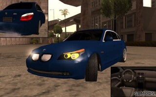 BMW M5 Blue