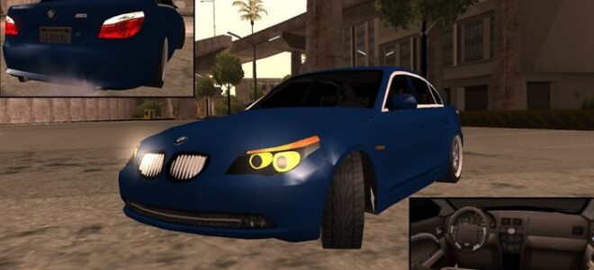 BMW M5 Blue