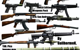 favela weapons by Guilhermek