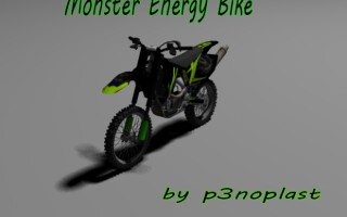 monster energy bike by p3noplast